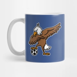 Dabbing dab American Eagle soccer football Mug